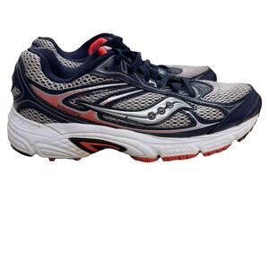 Saucony Marauder 2 Gray Running Shoes S15328-3 - Women’s Size 7.5 Blue Neon EUC